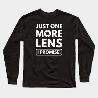 One More Lens Long Sleeve T-Shirt